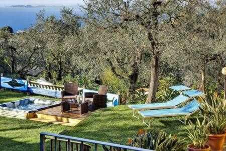 Gocce Villas - Villa Aurelia Una Casa In Collina Massa Lubrense Εξωτερικό φωτογραφία